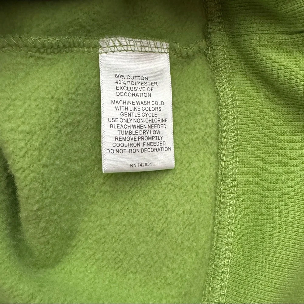 Rebecca Malone Green Sweater with Fall Design - Picture 3 of 7